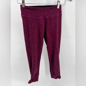 Beyond Yoga Kids Burgundy Leggings